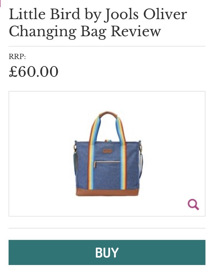 little bird changing bag